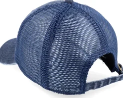 Nashville Predators Raglan Bones Navy Trucker - American Needle