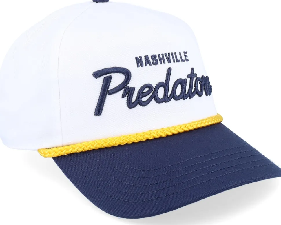 Nashville Predators Roscoe White/Navy Adjustable - American Needle