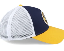Nashville Predators Valin White/Navy/Gold Trucker - American Needle