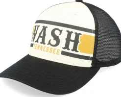 Nashville Sinclair Black/Ivory Trucker - American Needle