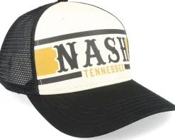 Nashville Sinclair Black/Ivory Trucker - American Needle