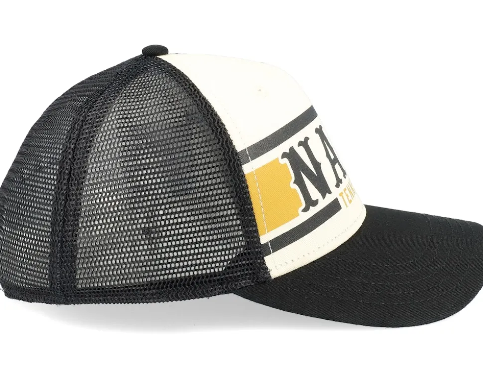 Nashville Sinclair Black/Ivory Trucker - American Needle