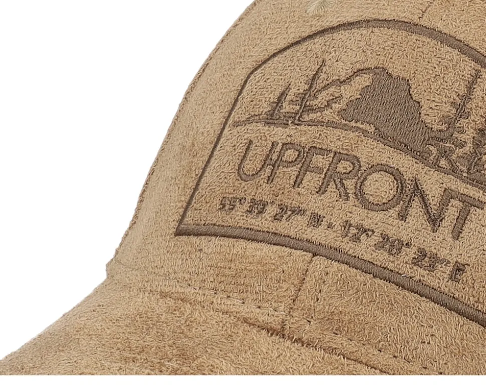 Nate Hard Classic Baseball Cap Brown Adjustable - Upfront