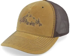 Nature Mountain Scenery Hawthorne Black Trucker - Wild Spirit