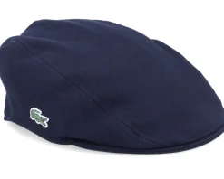 Navy Blue Flat Cap - Lacoste
