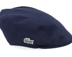 Navy Blue Flat Cap - Lacoste