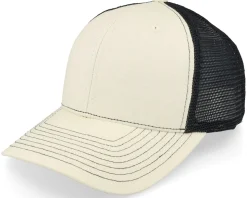 Navy/Burnt Orange Contrast Stitch Trucker - Equip