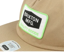 Neon Fallbrook Khaki/Green/Khaki Trucker - Brixton