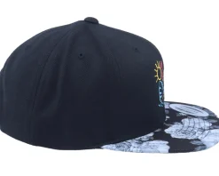 Neon Summer Beach Flamingo Black/Rose Snapback - Iconic