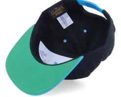 Neon Summer Drinks Black/Teal Snapback