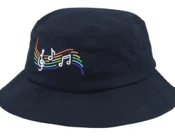 Neon Summer Love Music Black Bucket - Iconic