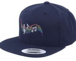 Neon Summer Love Music Navy Snapback - Iconic