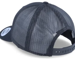 Neon Summer Old School Black Trucker