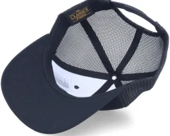 Neon Summer Old School Black Trucker