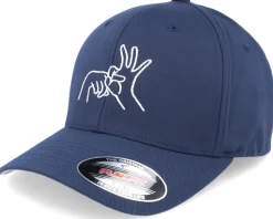 Neon Summer Sexual Education Navy Flexfit - Iconic