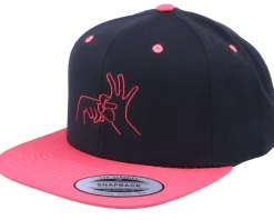 Neon Summer Sexual Education Black/Pink Snapback - Iconic