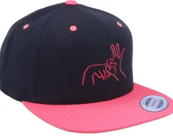 Neon Summer Sexual Education Black/Pink Snapback - Iconic