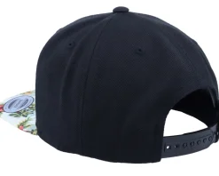 Neon Summer Wine Floral Mint Snapback - Iconic