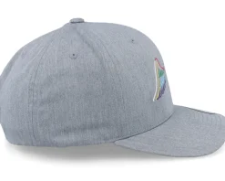 Neon Summer Wings Heather Grey Adjustable - Iconic