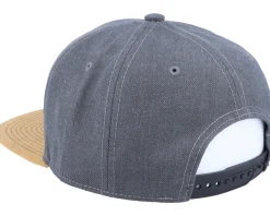Netherlands Map Patch Dark Heather Grey/Suede Snapback - Iconic