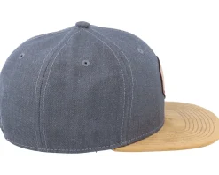 Netherlands Map Patch Dark Heather Grey/Suede Snapback - Iconic