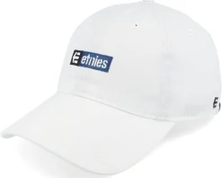 New Box Strapback White/Black Dad Cap - Etnies