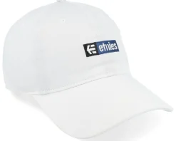 New Box Strapback White/Black Dad Cap - Etnies