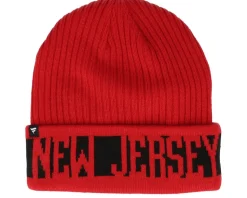 New Jersey Devils Beanie Red/Black Cuff - Fanatics