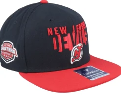 New Jersey Devils Black/Red Snapback - Fanatics