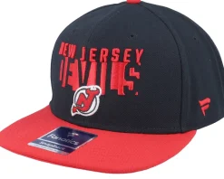New Jersey Devils Black/Red Snapback - Fanatics