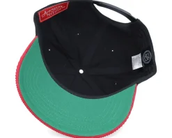 New Jersey Devils Burnett Black/Red Manchester A-frame Adjustable - American Needle