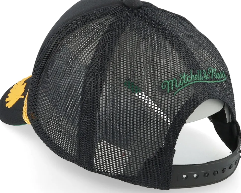 New Jersey Devils Gold Leaf Vintage Trucker - Mitchell & Ness