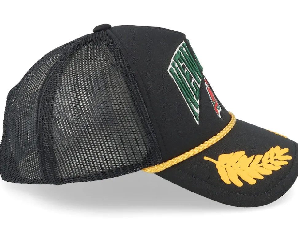 New Jersey Devils Gold Leaf Vintage Trucker - Mitchell & Ness