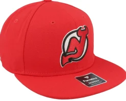 New Jersey Devils Primary Logo Red Snapback - Fanatics