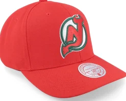 New Jersey Devils Team Ground 2.0 Pro Red Adjustable - Mitchell & Ness