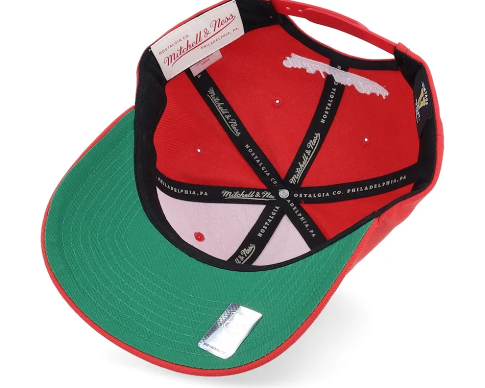 New Jersey Devils Team Ground 2.0 Pro Red Adjustable - Mitchell & Ness