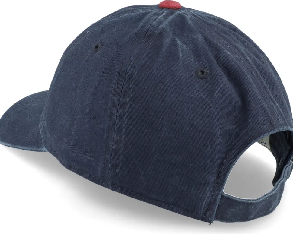 New York Americans Archive Navy & Dark Red Dad Cap - American Needle