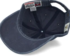 New York Americans Archive Navy & Dark Red Dad Cap - American Needle