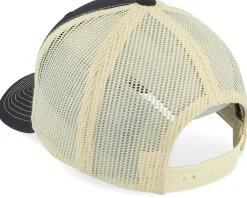 New York Black/Gold Stone Contrast Stitch Trucker - Iconic