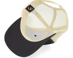 New York Black/Gold Stone Contrast Stitch Trucker - Iconic