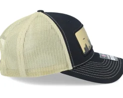 New York Gold Patch Black/Vegas Gold Trucker - Iconic
