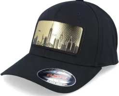 New York Gold Patch Black Flexfit - Iconic
