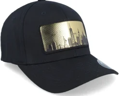 New York Gold Patch Black Flexfit - Iconic