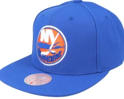 New York Islanders Alternate Flip Blue Snapback - Mitchell & Ness