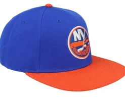New York Islanders Archive 400 Blue/Orange Snapback - American Needle
