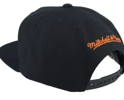 New York Islanders Big Face 7.0 Black Snapback - Mitchell & Ness
