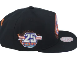 New York Islanders Big Face 7.0 Black Snapback - Mitchell & Ness