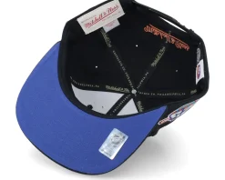New York Islanders Big Face 7.0 Black Snapback - Mitchell & Ness