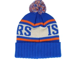 New York Islanders Pillow Line Knit Royal/Ivory/Orange Pom - American Needle