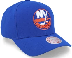 New York Islanders Team Ground 2.0 Pro Blue Adjustable - Mitchell & Ness